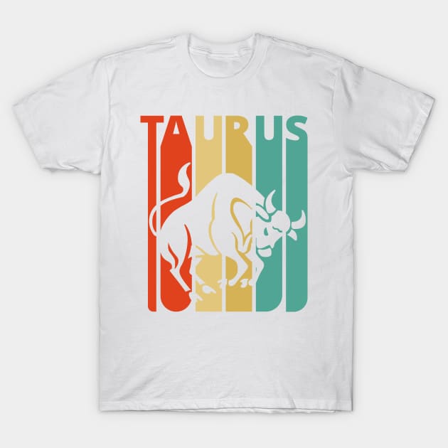 Taurus Vintage retro style. T-Shirt by MadebyTigger